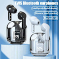 Miniatyrbild 9 av 10: Air31 TWS ENC Max Bluetooth Stereo In-Ear Hörlurar USB-C Vit vit
