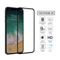 iPhone XR HD 3D -näytönsuoja KORITTU LASI HIILIPUIKO musta