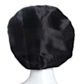 Miniatyrbillede 4 af 5: Sleeping Cap - Satin Bonnet - Sleep Cap Black One Størrelse sort