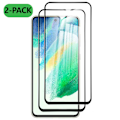 Pikkukuva 1 / 2: 2-Pack Galaxy S20 Kattava HD-näytönsuoja Hiilikuitu musta