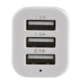 Pikkukuva 4 / 4: Universal Car Charger 3 USB 5.1A: lla valkoinen