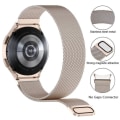 Miniatyrbild 2 av 2: Galaxy Watch 4/5 Metall Armband 20mm Milanese Mesh Vintage Guld guld