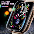 Pikkukuva 2 / 6: 2-Pack Apple Watch 7/8 45 mm Screen Protector Kattava läpinäkyvä