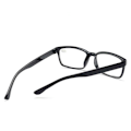 Miniatyrbillede 3 af 3: Slim Black Reading Glasses Strength 1,0 Briller sort