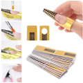 Miniatyrbilde 2 av 8: 500 PCS Nail Maler Nail Molds Nail Form Nail Extension gull