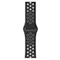 Miniatyrbillede 3 af 3: Apple Watch Kompatibel Armbånd 38/40/41 Silikone Sports Sort Grå sort