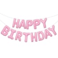 Miniatyrbild 1 av 3: Happy Birthday Ballonger Fest Födelsedag Kalas Rosa rosa