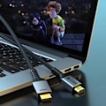 Miniatyrbild 7 av 11: Guldpläterad 8K UHD 60Hz 48Gbps HDMI-Kabel 2m