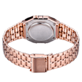 Miniatyrbillede 3 af 3: Digital Vintage Retro Clock Wristwatch Rose Gold Metal LCD