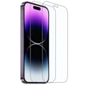 Pikkukuva 1 / 5: 2-pack iPhone XS Max karkaistu lasi Full Coverage HD näytönsuoja läpinäkyvä