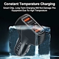 Pikkukuva 6 / 10: Autolaturi 3 USB SuperSnab 20W PD Quick Charge 3.0 musta