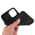 Miniatyrbilde 3 av 4: iPhone 12 Pro Max Tunt Black Mobile Shell 1mm TPU svart