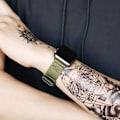 Pikkukuva 6 / 6: Apple Watch 38/40/41 Nylon -rannekoru Naton rannekoru vihreä vihreä