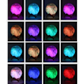 Pikkukuva 2 / 5: 3D RGB Moon Lamp kaukosäätimellä | Nebula 16 Väriä 4 Modea 15cm