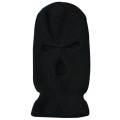 Miniatyrbillede 3 af 5: Sort Balaklava Ski Mask Mugarväva sort