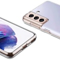 Miniatyrbild 3 av 7: Tunt Genomskinligt Mobilskal Galaxy S21 Plus Transparent transparent