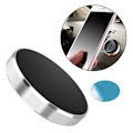 Pikkukuva 1 / 10: Universal Mobile Holder Magnet Itse -kiinnitysauton pidike hopea hopea