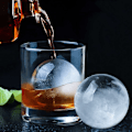Miniatyrbillede 4 af 7: 2-pack Ice Shape Large Ice Balls Round Ice Cubes Ice Cubes Formulerer gennemsigtig