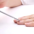 Miniatyrbild 7 av 11: Nagelbands Pusher 2-i-1 Nagelverktyg Rostfritt Stål Silver silver