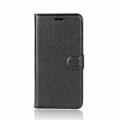 Miniatyrbillede 5 af 6: iPhone XR WALKET CASE Sort læder læder tasker sort