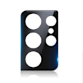 Miniatyrbilde 5 av 5: 2-pack omfattende Galaxy S21 Ultra Cameral Safes Glass svart