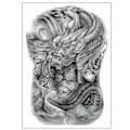 Pikkukuva 2 / 2: Väliaikainen Tattoo Back Dragon