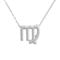 Miniatyrbild 2 av 2: Gåvohalsband Stjärntecken Jungfrun Virgo Halsband silver