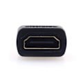 Miniatyrbild 2 av 2: Guldpläterad Micro HDMI till HDMI Adapter 1080p 4K UHD 3D TV svart