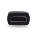 Pikkukuva 2 / 2: Kultainen mikro HDMI HDMI -adapteriin 1080p 4K UHD 3D -TV musta