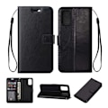 Miniatyrbilde 2 av 8: Galaxy S10 Little Wallet Case Black Leather Leather Case svart