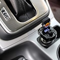 Miniatyrbild 6 av 7: Bluetooth FM-Sändare med 2x USB Laddare svart