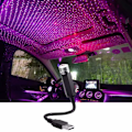 Pikkukuva 2 / 8: Galaxy Projector LED Dispack for Car USB lila
