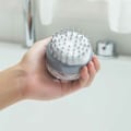 Pikkukuva 6 / 8: Shampoo -harja - päänahan shampooointi ja kuorinta harmaa