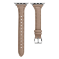 Pikkukuva 2 / 2: Nahkarannekoru Apple Watch 38/40/41 1/2/3/4/5/6/7/katso smalt ruskea ruskea