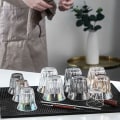 Miniatyrbilde 4 av 10: Barmatte Gummi Rektangulær 30x15cm Sort svart