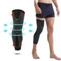 Miniatyrbilde 7 av 9: Kompresjonshylse for Kne - Knestøtte/Knebeskyttelse med Compression XXL svart