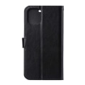 Miniatyrbillede 4 af 8: iPhone 11 WALKET CASE Sort Læder Læder Taske sort