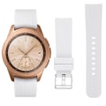 Miniatyrbild 5 av 7: Galaxy Watch Armband 20mm 4/5 40/42/44/45/46mm Vit vit