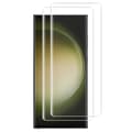 2-Pack Galaxy S23 Ultra Screen Protector Display Film Omfattende gennemsigtig