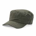 Miniatyrbillede 1 af 5: Green Army Cap - Flat Armandkeps Military Put grøn one size