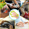Miniatyrbild 3 av 6: Fingertränare Silikon - Handleds- och Grepptränare 4KG Blå blå