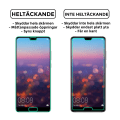 Miniatyrbilde 2 av 2: Omfattende Huawei P30 Skjermbeskytter NanoEdge beskyttende plast gjennomsiktig