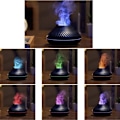 Pikkukuva 2 / 11: Flaming Aroma diffuusori | 3 eteeristä öljyä | RGB ilmankostutin musta