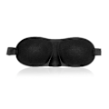 Miniatyrbillede 3 af 3: FAIRY 3D FOAM SLEEP MASK EYE MASK TIL FLYT Rejser (sort) sort one size