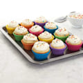 Miniatyrbillede 5 af 10: Silikone muffinforme / tyrforme - 12 -pak bagforme flerfarvet