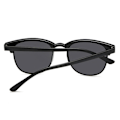Miniatyrbilde 3 av 3: Black Clubmaster solbriller Red Mirror Glass + Senile ledning svart