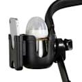 Miniatyrbilde 5 av 10: Barnevogninnehaver for mobil og flaske - Mobile Holder Bottle Holder barnevogn svart