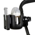 Miniatyrbillede 5 af 10: Klapvognsholder til mobil og flaske - Mobilholder flaskeholder klapvogn sort