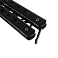 Pikkukuva 3 / 8: Butterfly Training Knife | Ei terävä veitsi | Musta musta