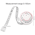 Miniatyrbild 7 av 8: BMI Måttband Kalkylator vit